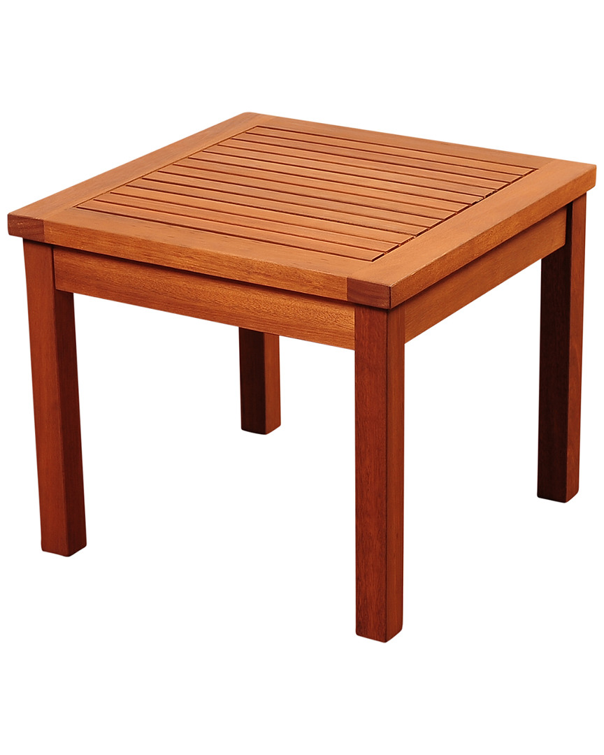 Outdoor Patio Wood Side Table