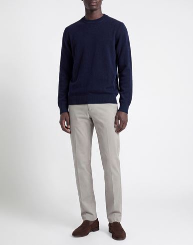 Man Sweater Midnight blue Size 42 Merino Wool, Cashmere