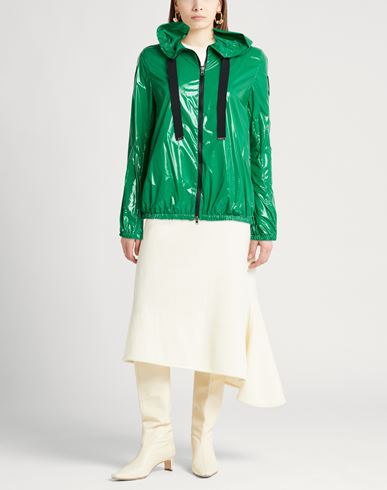 Woman Jacket Green Size 10 Polyamide