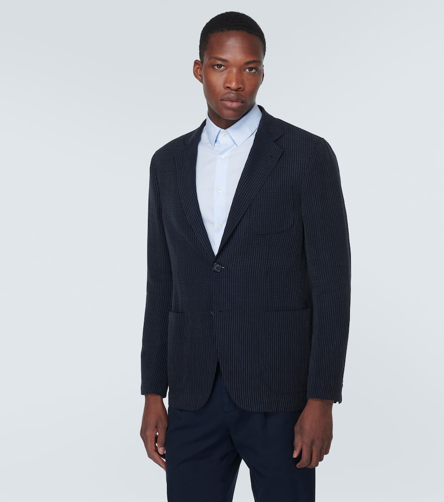 Pinstripe blazer