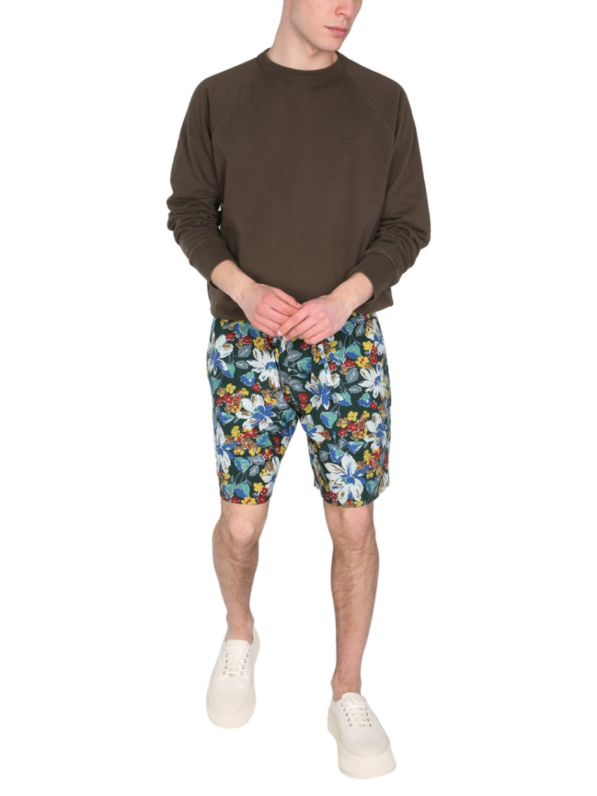 Multicolor Floral Shorts