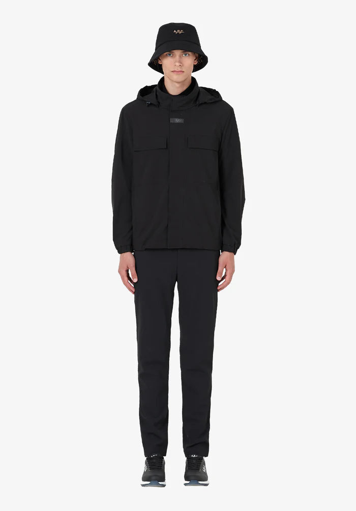A. P.C. Waterproof jacket S LZZ - Black