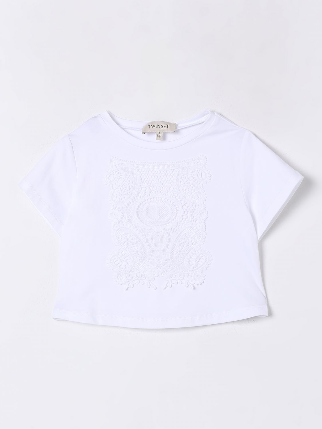 T-Shirt TWINSET Kids color White