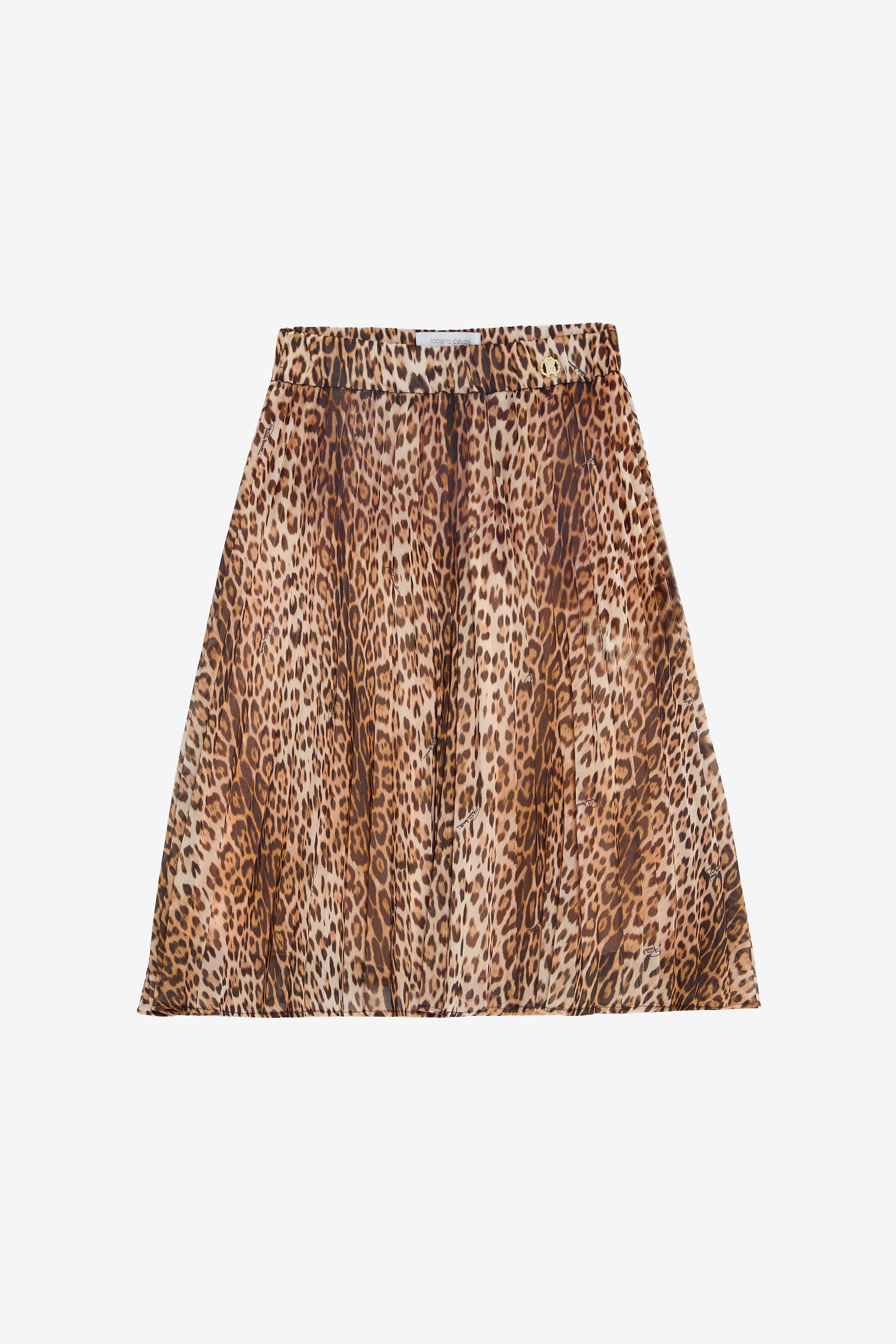 Skirt With Jaguar Skin Print