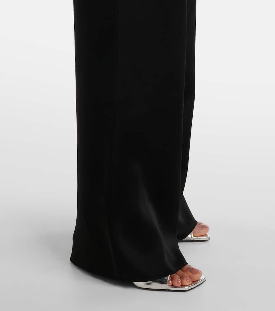 Max Mara Ieti satin wide-leg pants