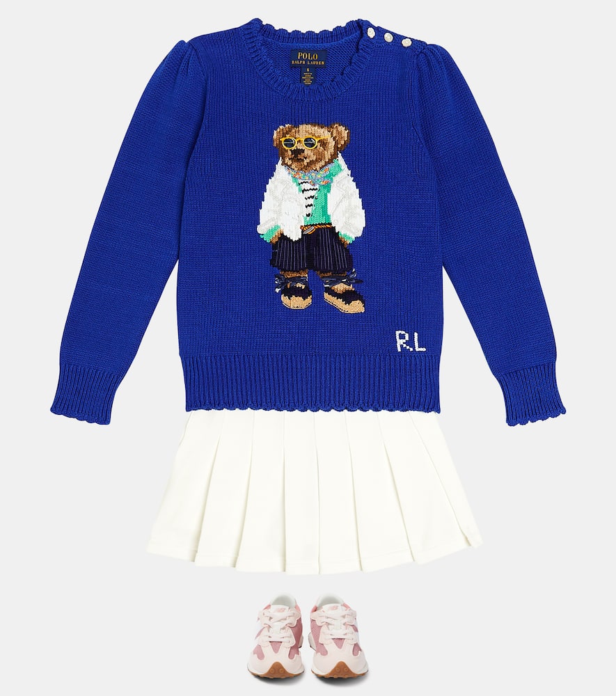 Polo Ralph Lauren Kids Polo Bear cotton sweater