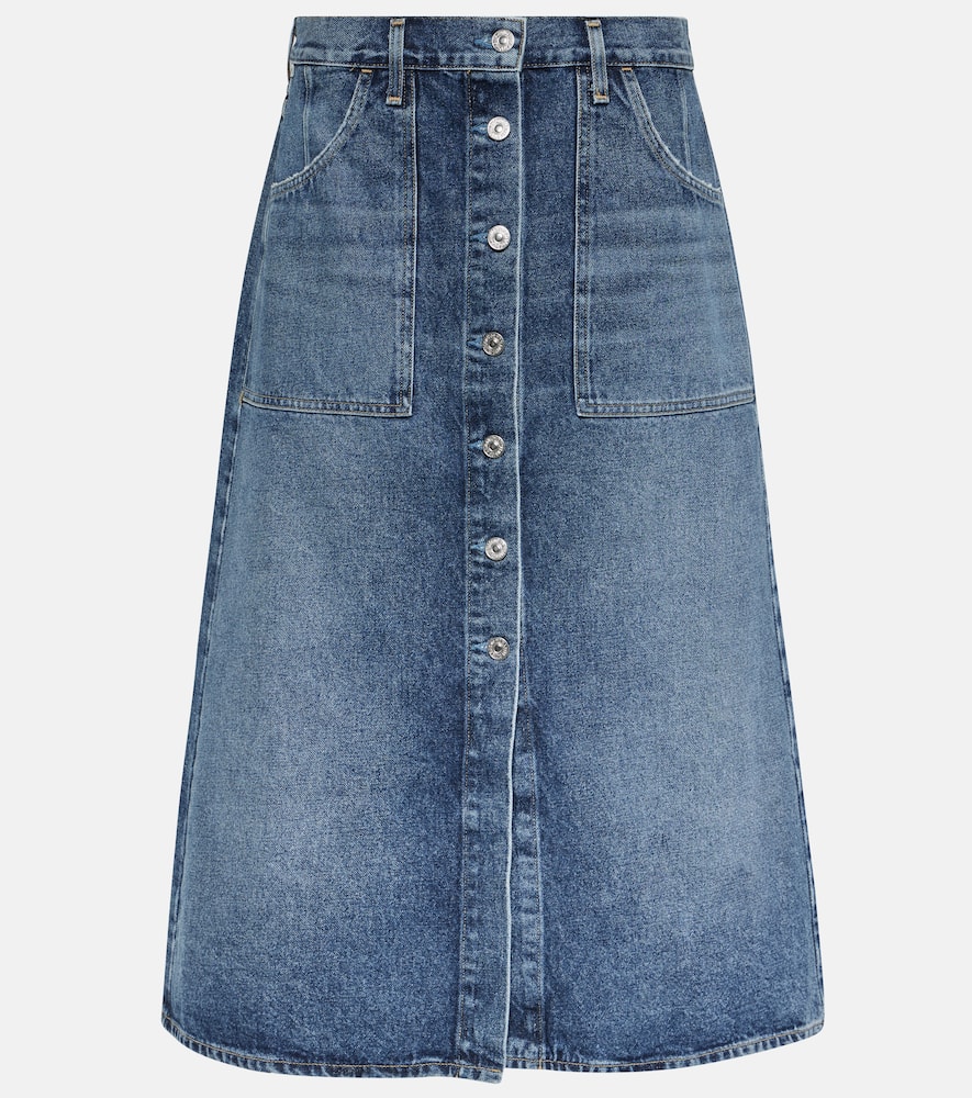 Citizens of Humanity Anouk denim midi skirt