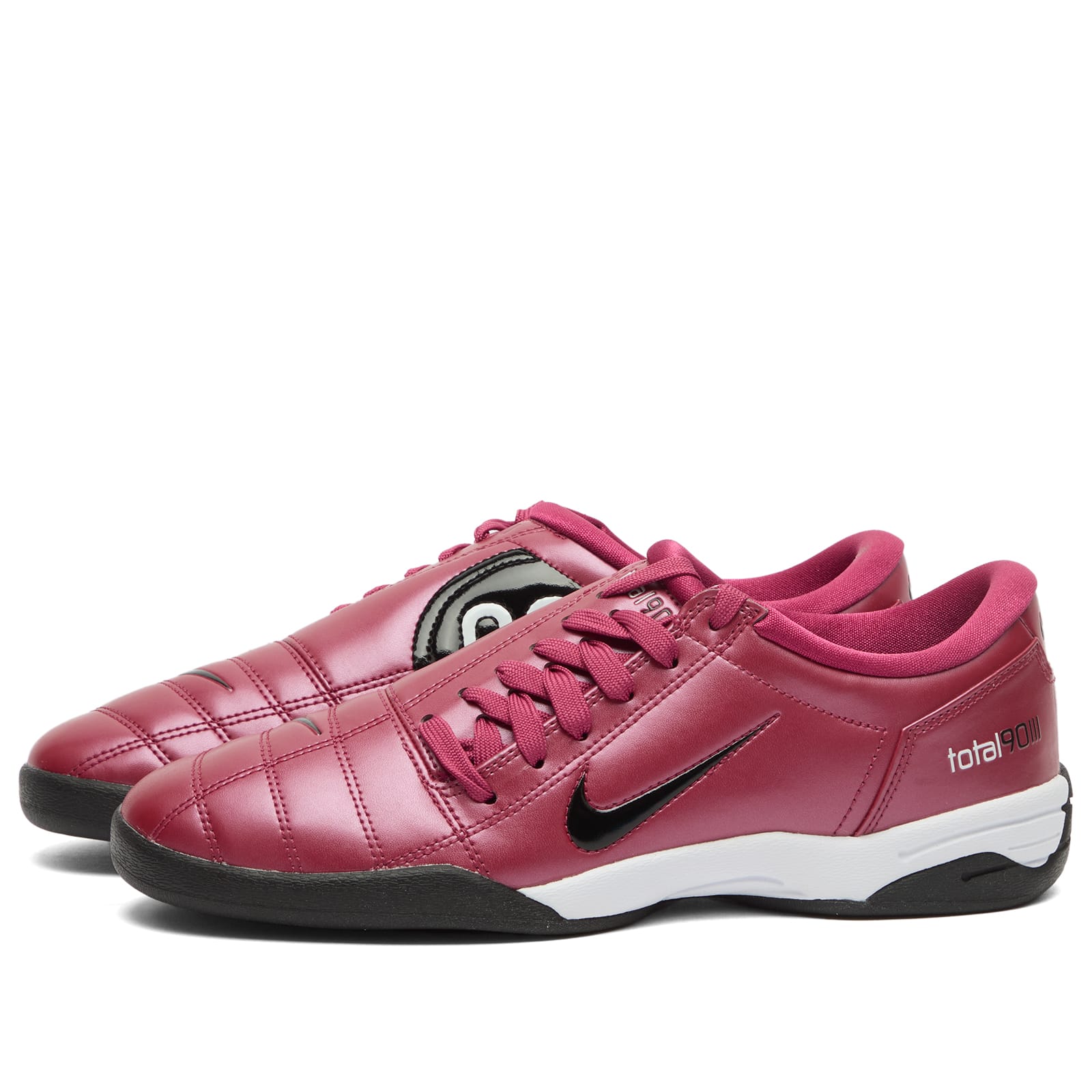 Women's T90 Mtlc W Sneaker Beet/Black/White