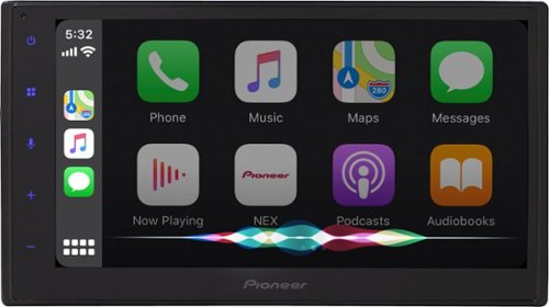 "6.8"" Android Auto™ and Apple CarPlay® Bluetooth® Digital Media (DM) Receiver - Black"