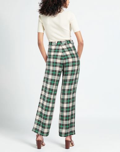 Woman Pants Green Size 00 Linen, Viscose