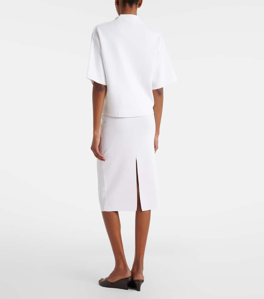 Gennaio knitted pencil skirt