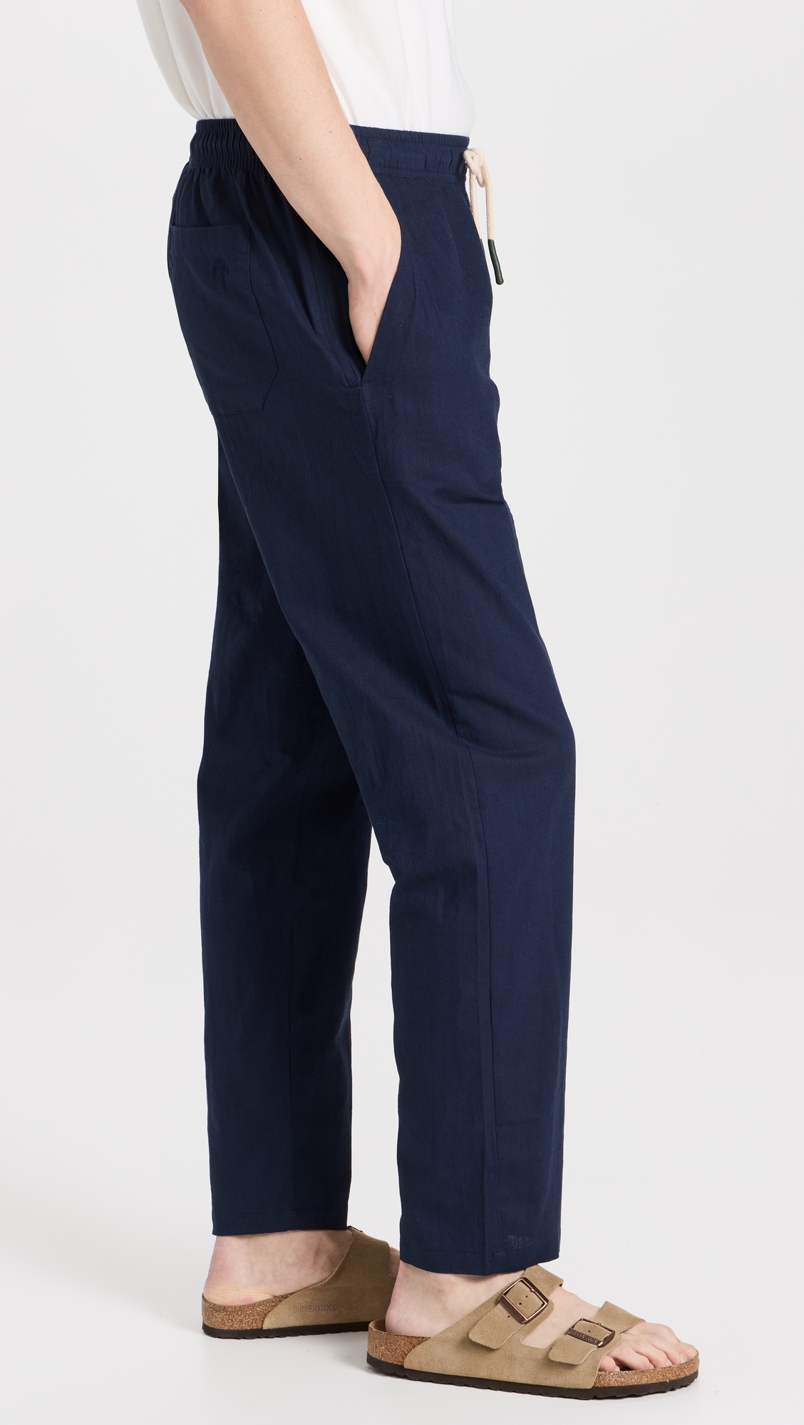 Linen Pants Navy