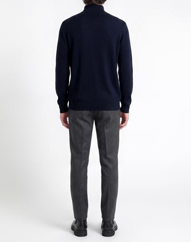 Man Turtleneck Midnight blue Size 36 Polyamide, Wool, Viscose, Cashmere