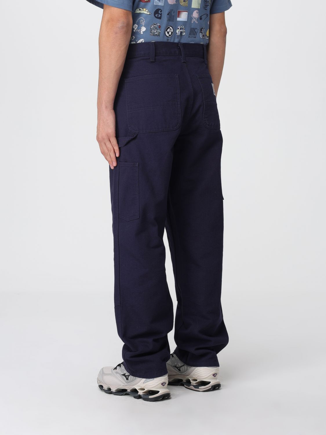 Pants Men color Navy