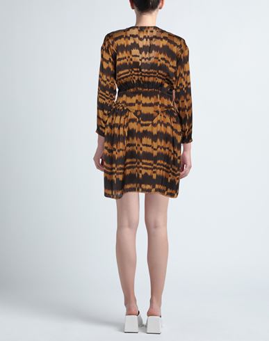 Woman Short dress Mustard