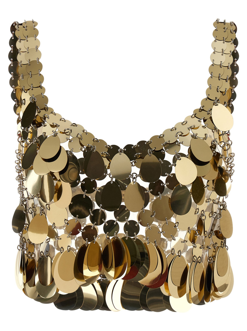 Gold Haut top