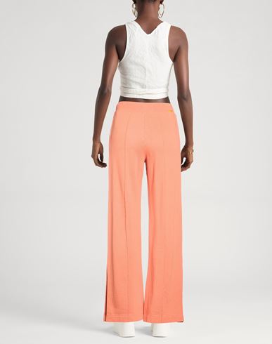 Woman Pants Orange Size M Cotton, Viscose