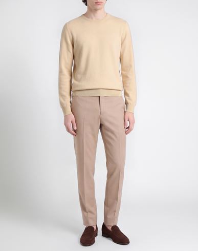 Man Sweater Apricot Size 46 Cashmere