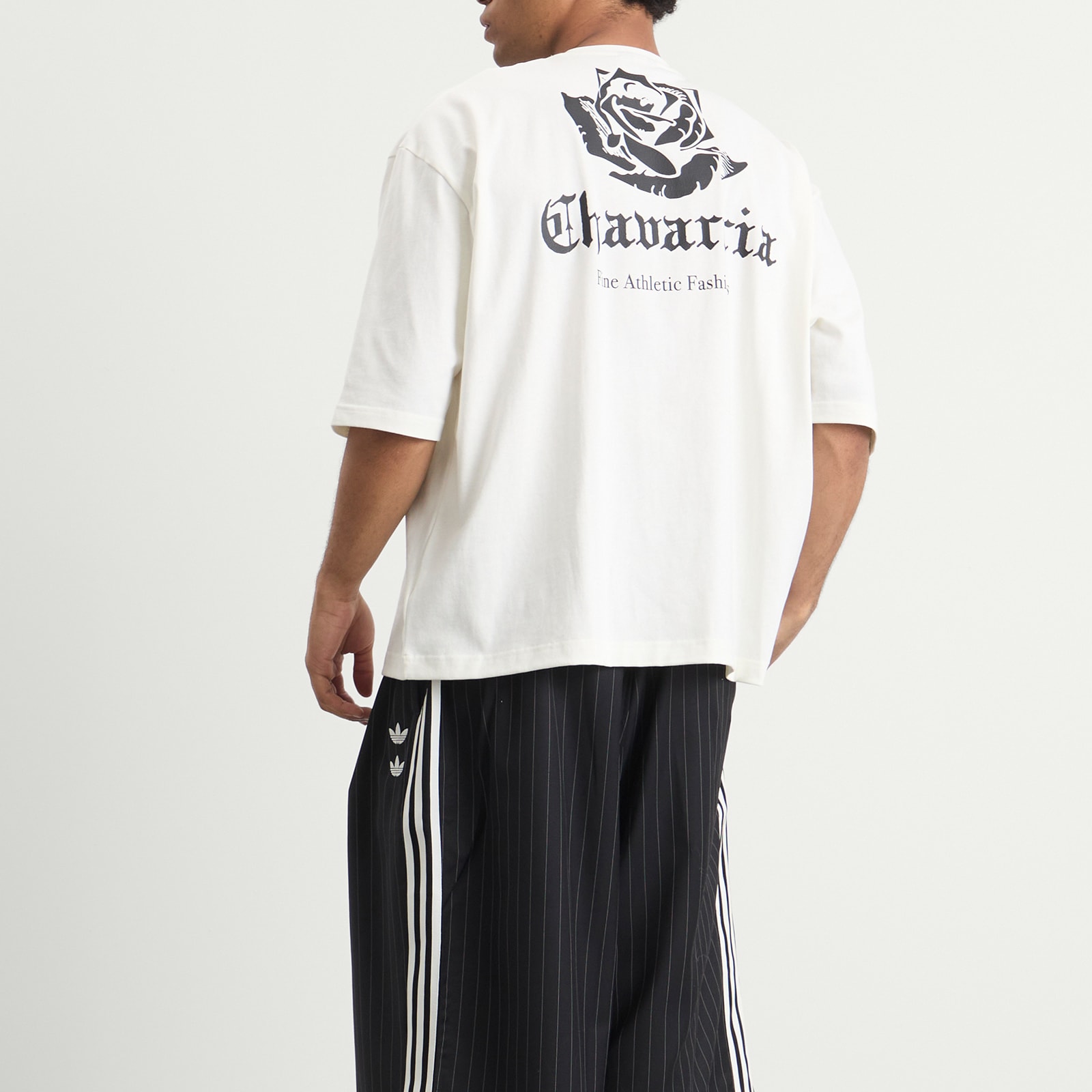 Men's x Willy Chavarria Logo T-Shirt in Off White