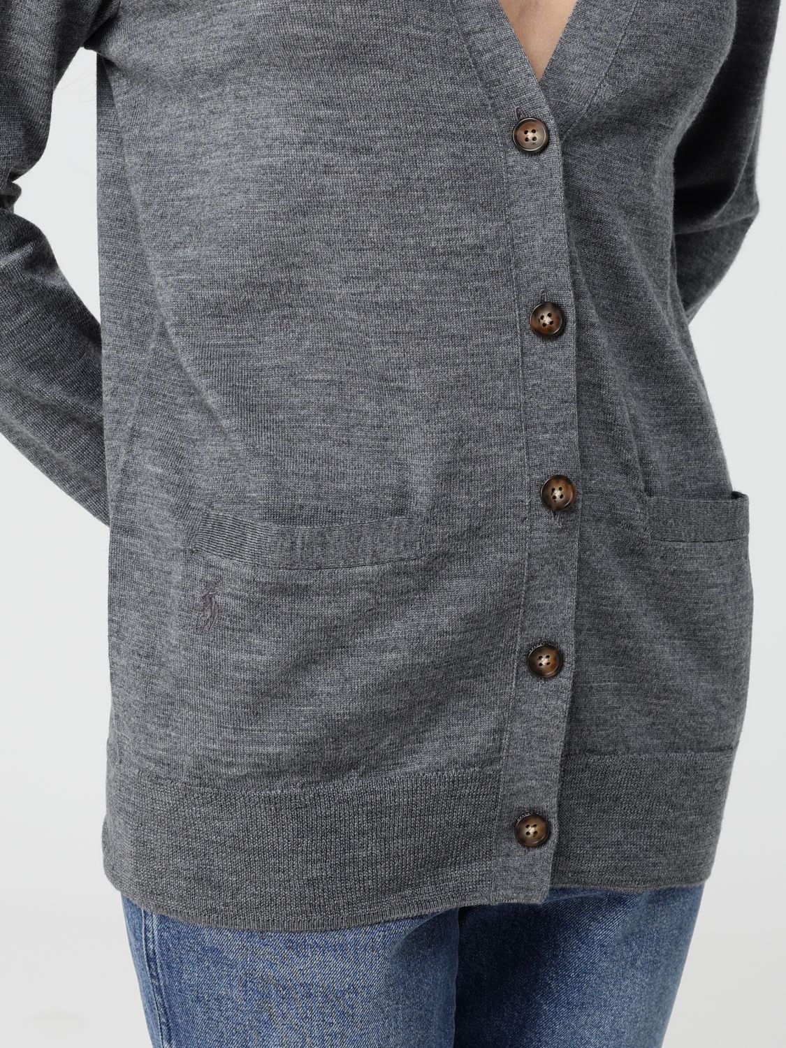 Cardigan Woman color Grey