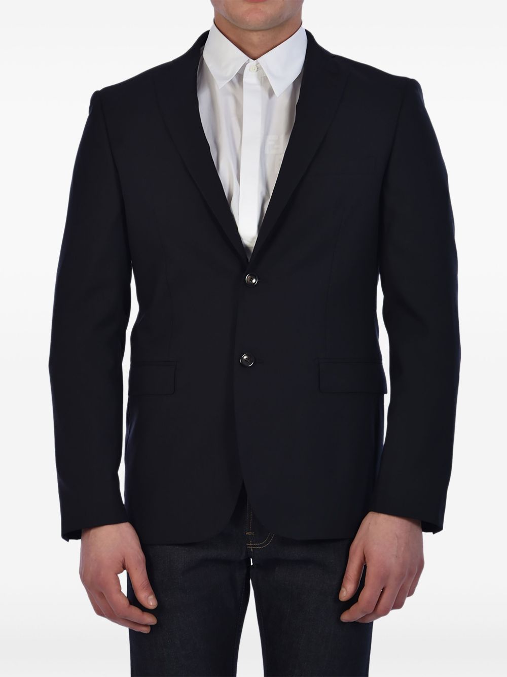 Virgin wool jacket - Blue