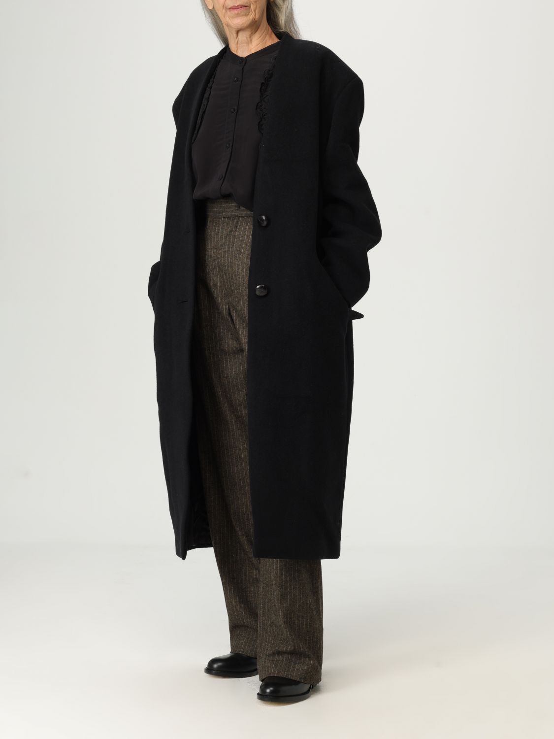 Coat Woman color Black
