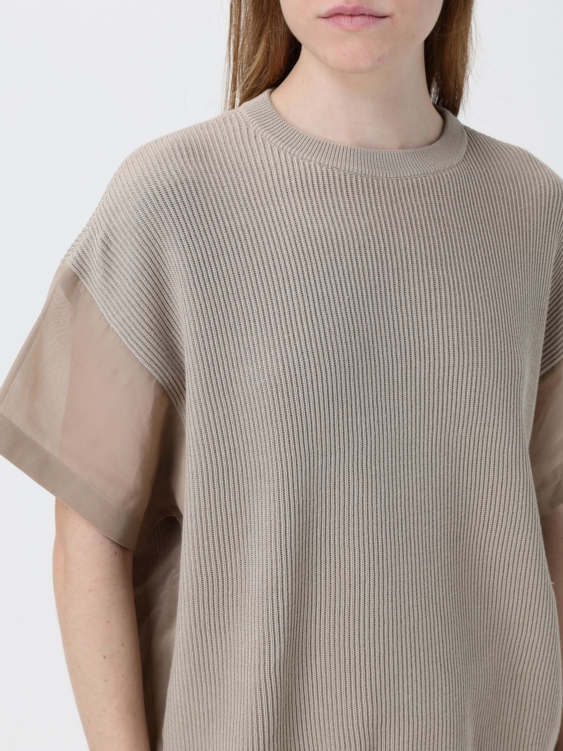 Sweater Woman color Brown