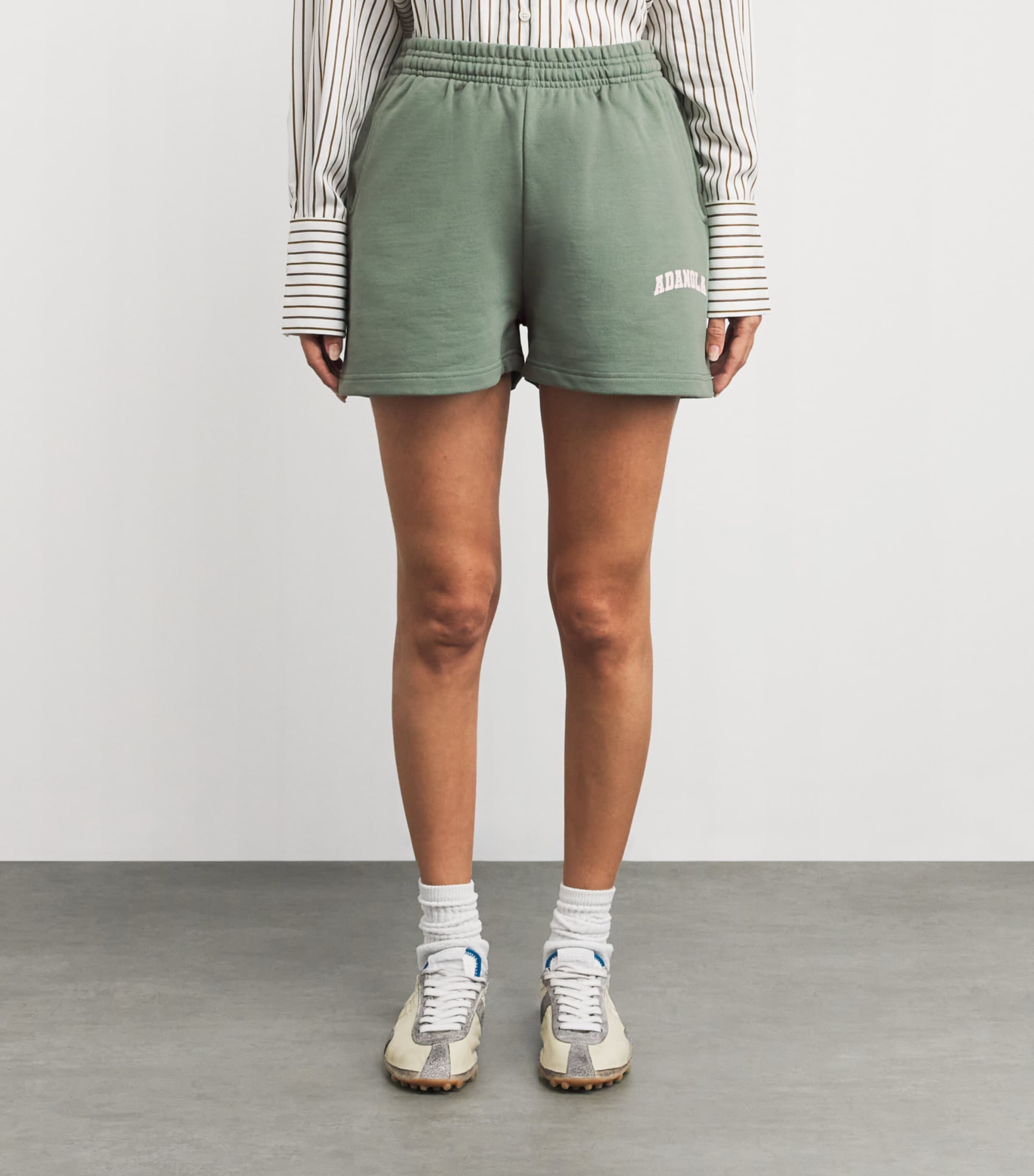 Organic Cotton Varsity Sweatshorts
