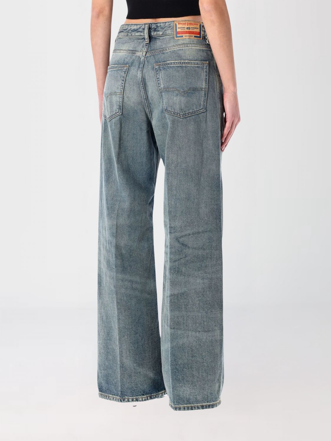 Jeans Woman color Denim