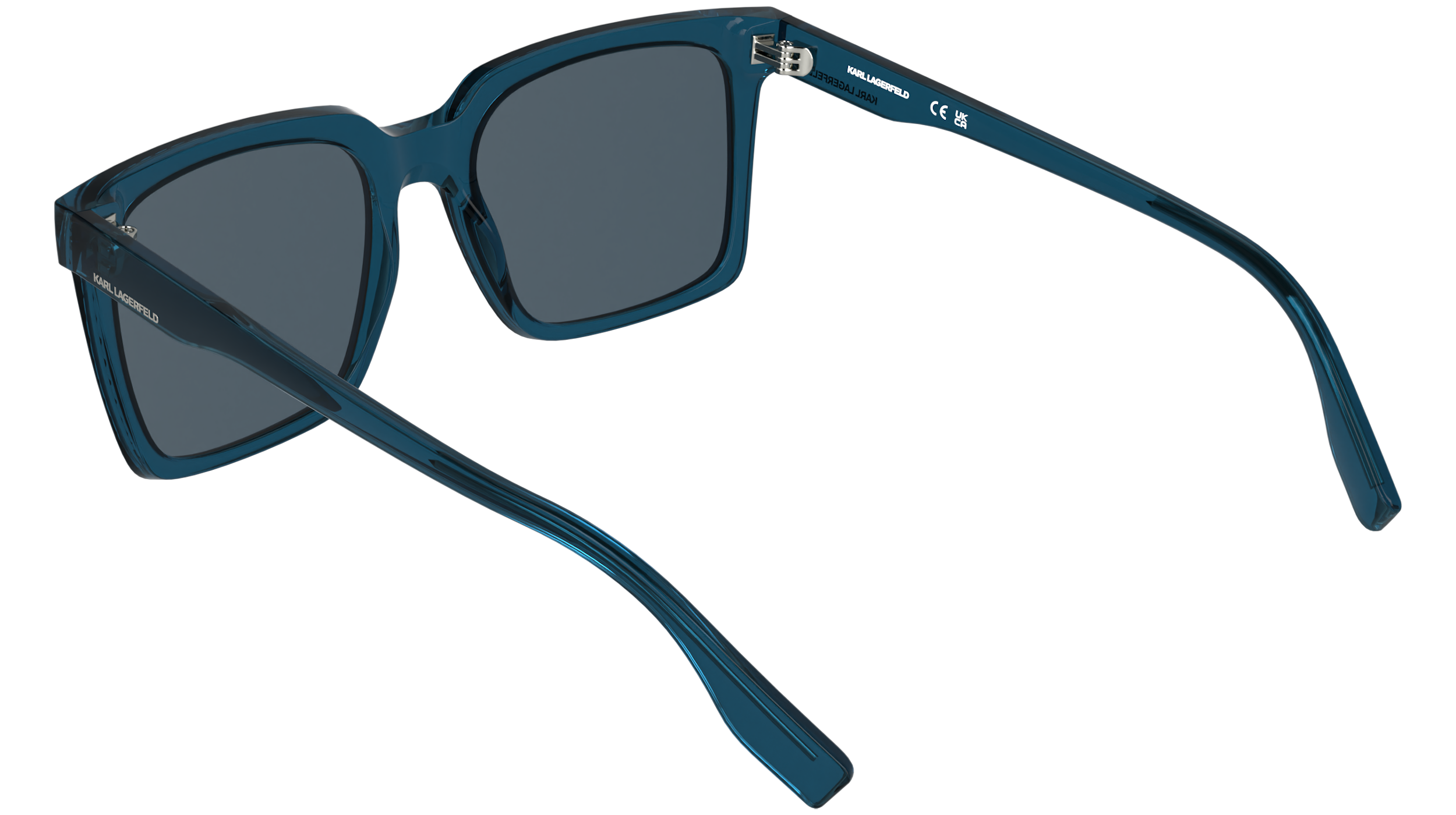 Karl Lagerfeld Man Karl Lagerfeld KL6224S 400 Zonnebrillen Bio-geïnjecteerd Blauw Blauw Kwadraat Normaa