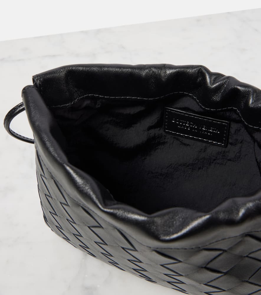 Bottega Veneta Small Intrecciato leather pouch