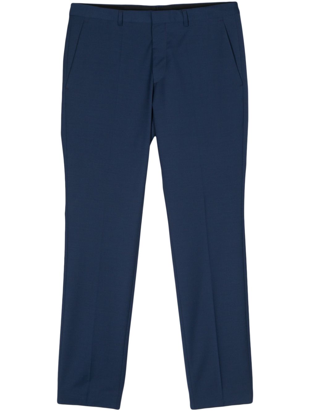 Straight-leg suit trousers - Blue