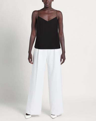 Woman Top Black Size 14 Polyester, Elastane