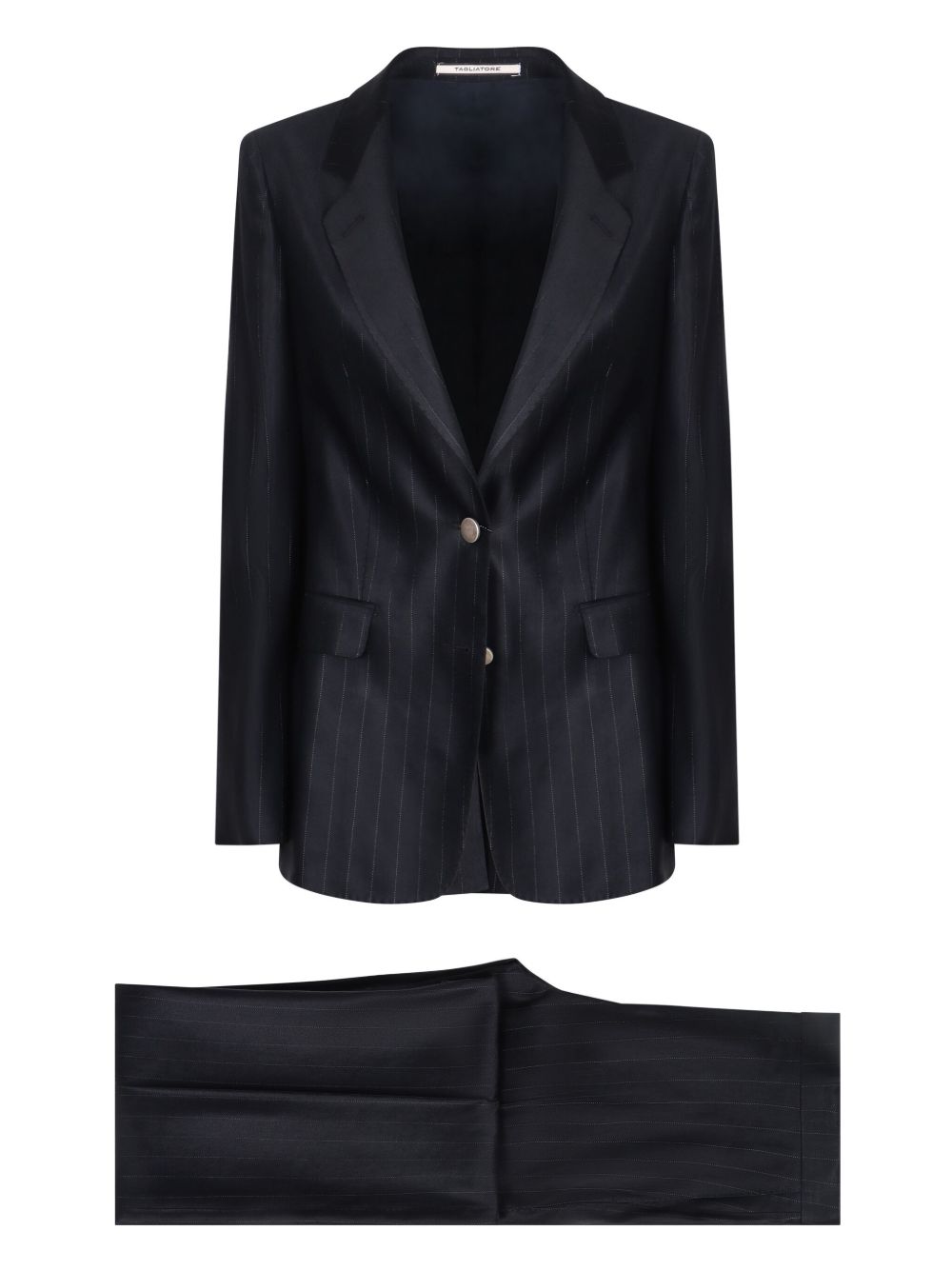 Tagliatore pinstriped suit - Blue
