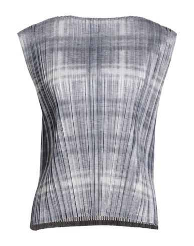 Woman Top Grey Size 10 Polyester