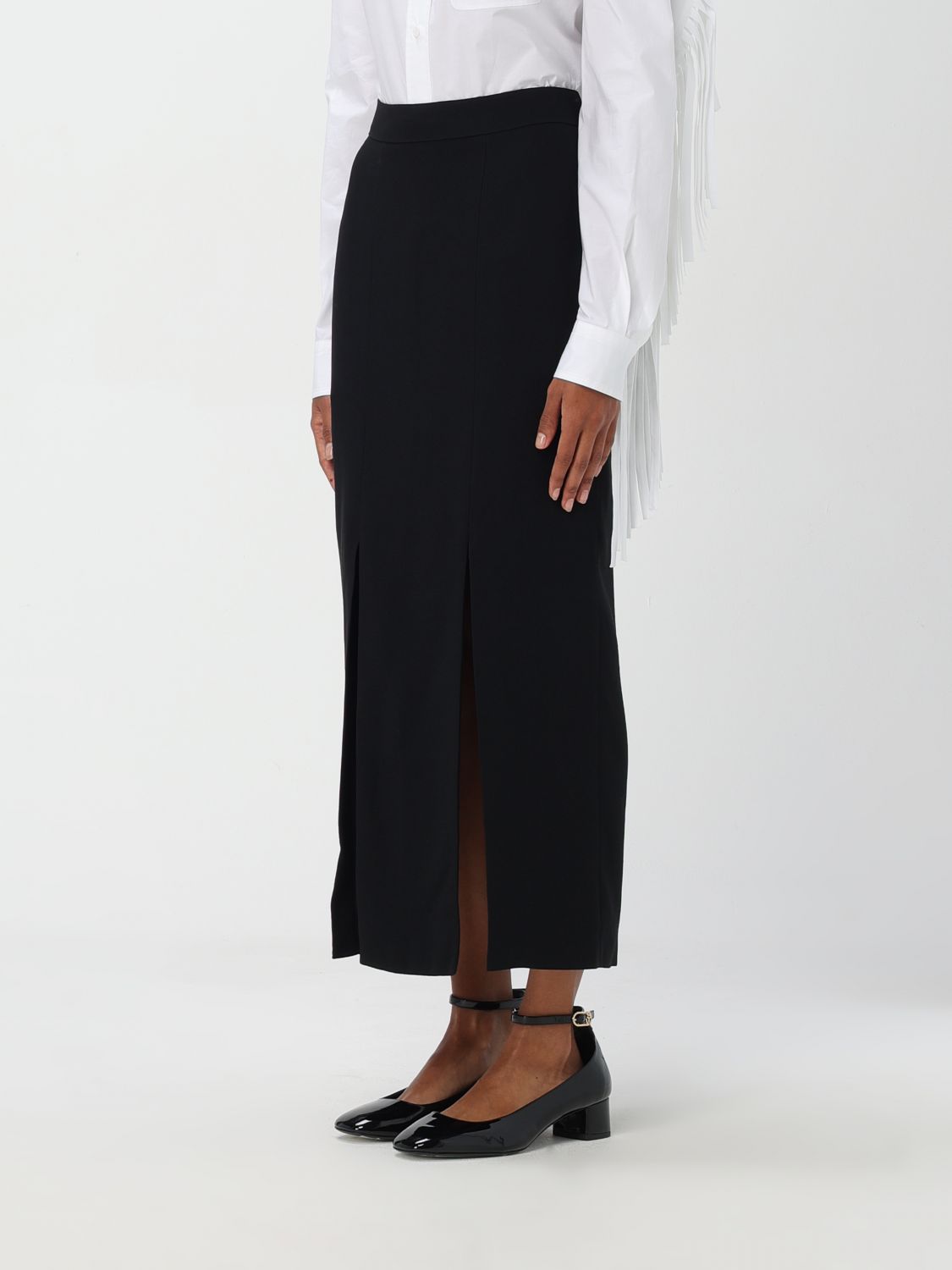 Skirt Woman color Black