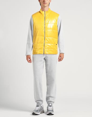 Man Vest Yellow Size 40 Polyamide