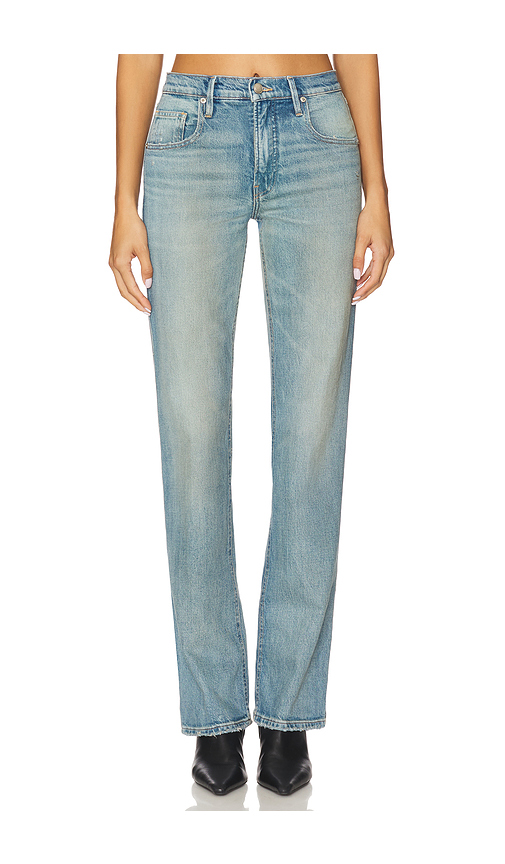 Good American Good Standard Petite Bootcut Jeans in Blue. - 10P also in 4P, 8P, 12P