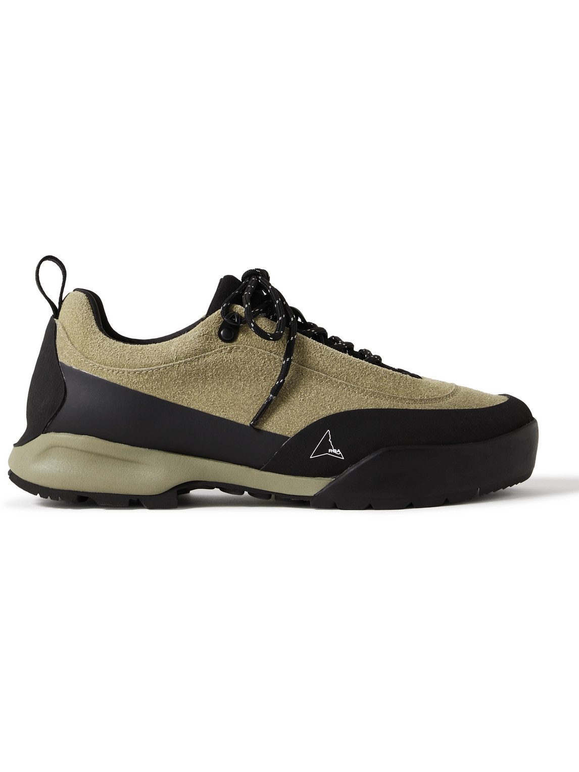 Cingino Rubber-Trimmed Microfibre Hiking Sneakers