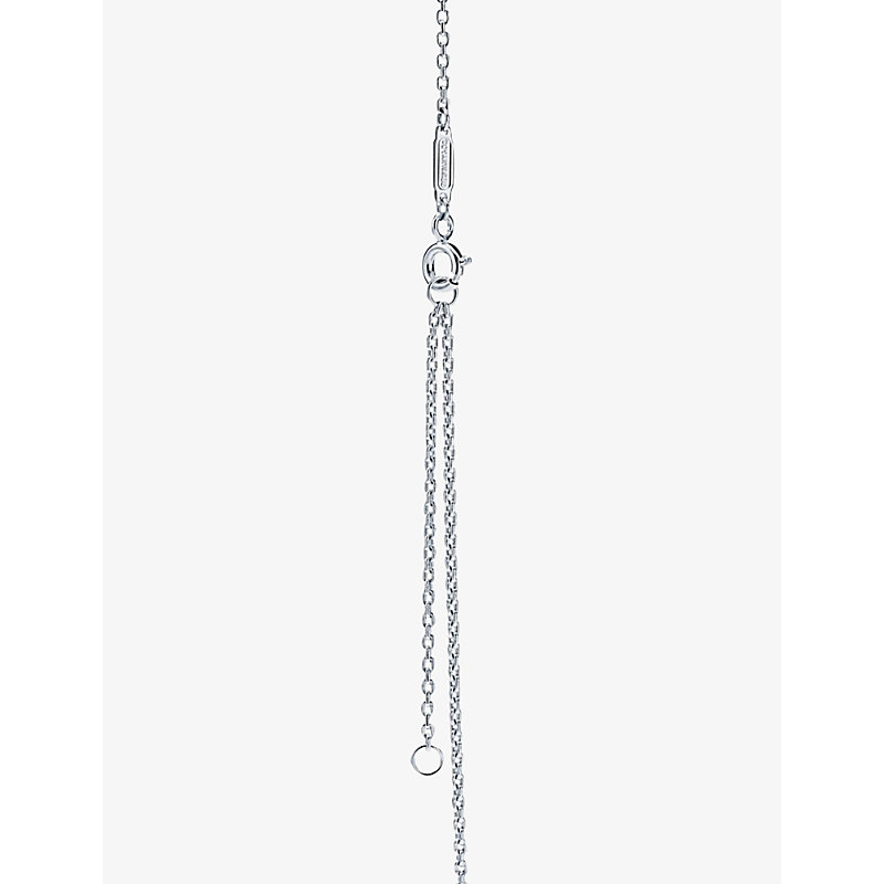 Womens Sterling Silver Tiffany HardWear Sterling-silver and Freshwater Pearl Pendant Necklace 