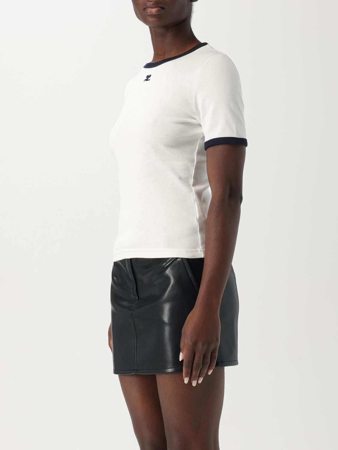 T-Shirt COURRÈGES Woman color White