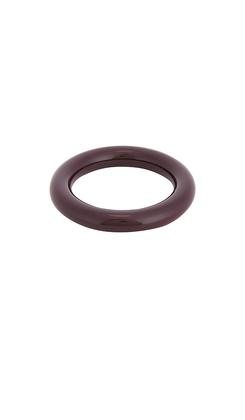 Uncommon Matters Stratus Bangle in Dark Brown. a