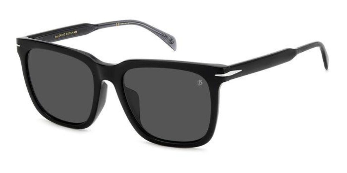 David Beckham DB 1120/F/S Asian Fit 807/M9 Men's Sunglasses Black