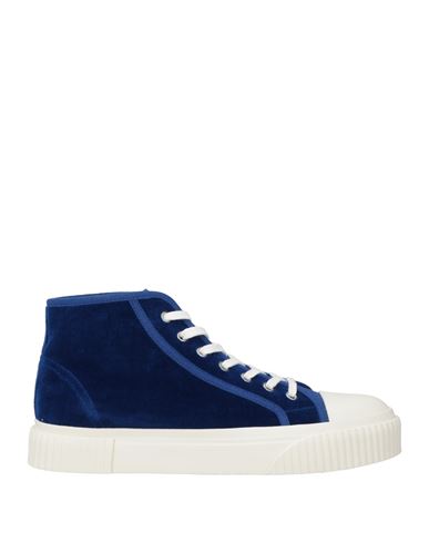 Man Sneakers Bright blue Size 13 Textile fibers, Rubber