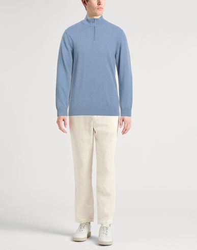 Man Turtleneck Pastel blue