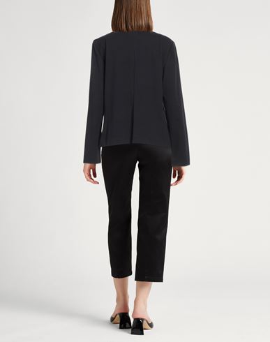 Woman Jacket Midnight blue Size 14 Polyamide, Viscose, Elastane