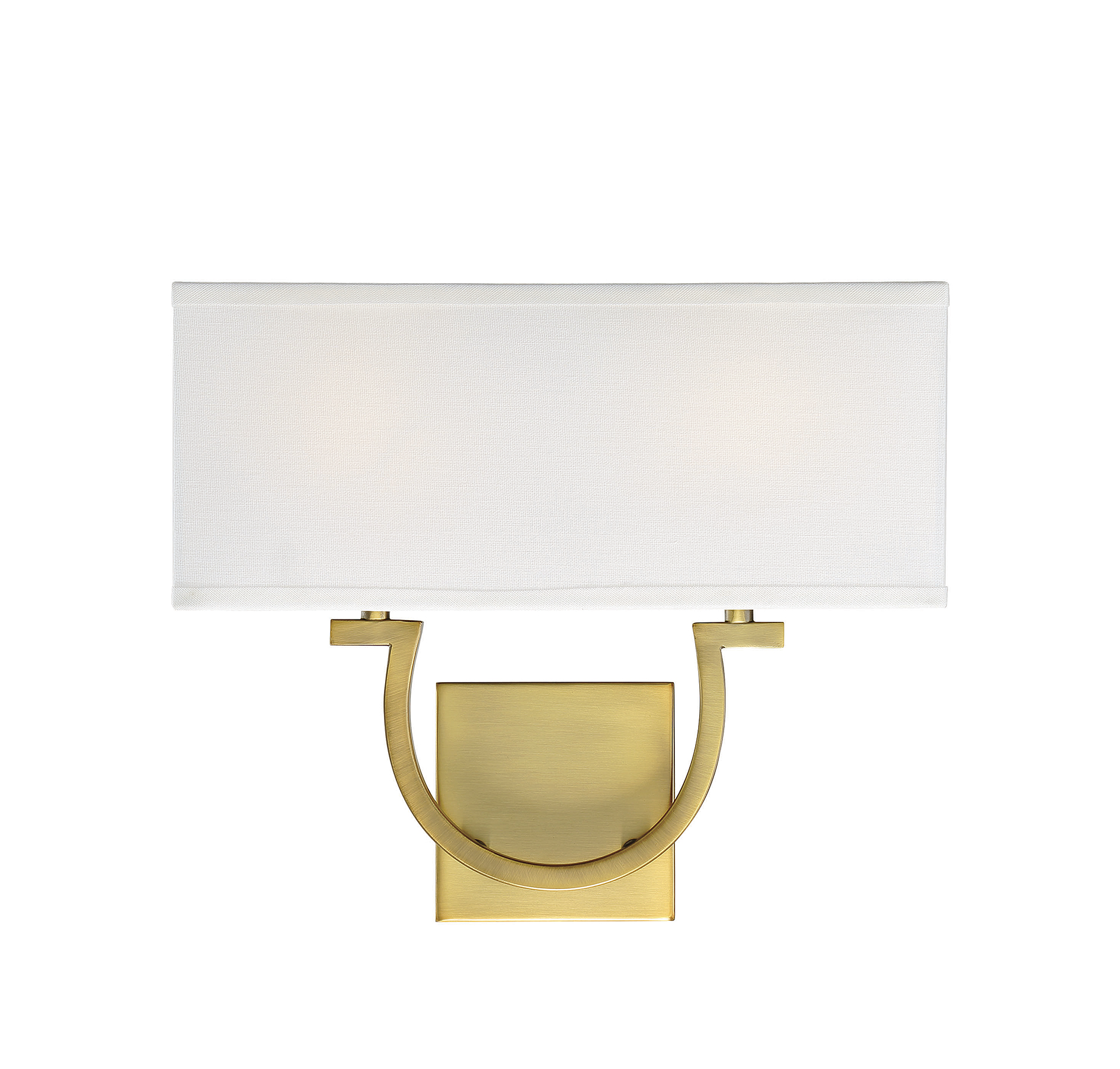 Savoy House Rhodes 2-Light Wall Sconce in Warm Bras