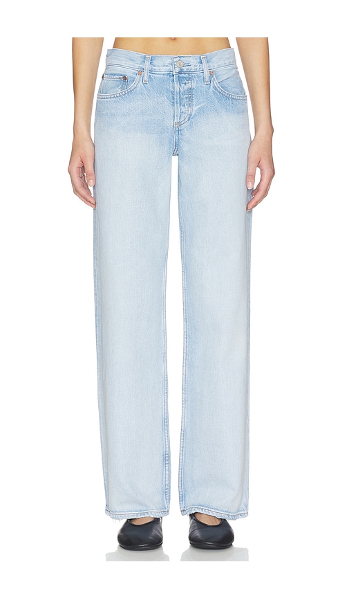 AGOLDE Low Rise Loose Jeans in Amplify - Blue. 23 also , 25, 26, 27, 28, 29, 30, 31, 32