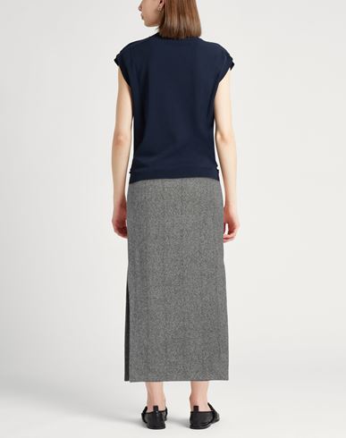 Etro Woman Midi skirt Black Size 2 Wool, Nylon