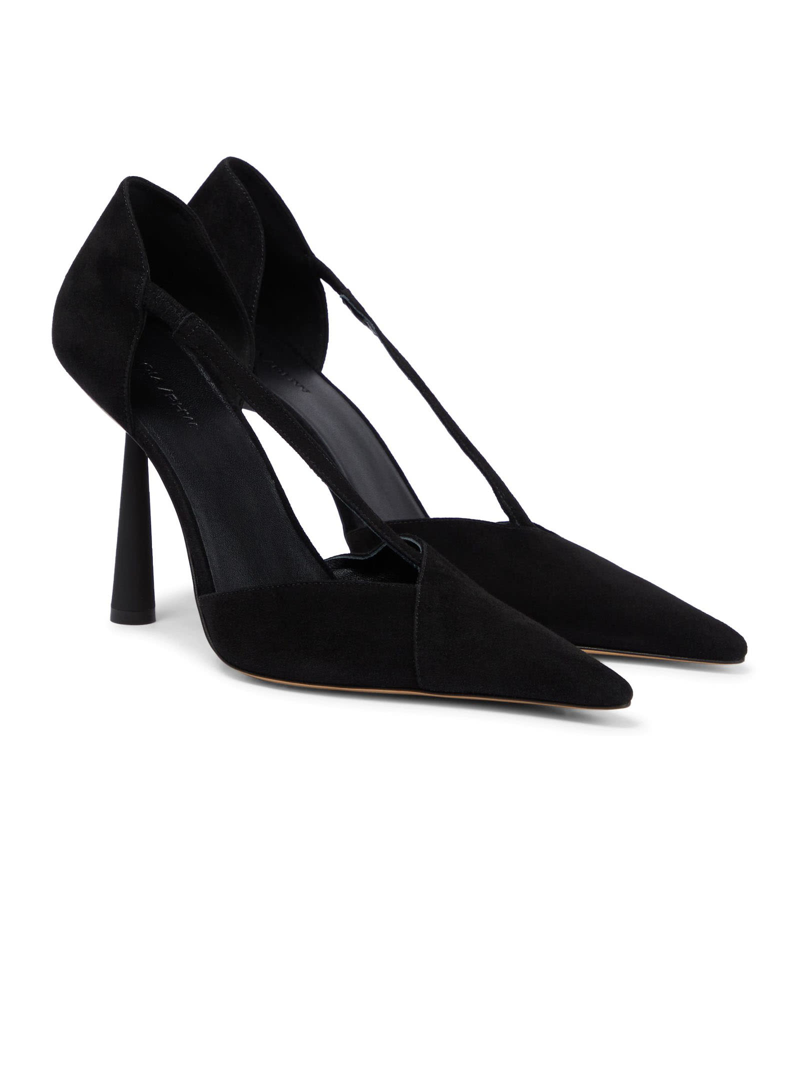 Black Suede Rosie 34 Pumps